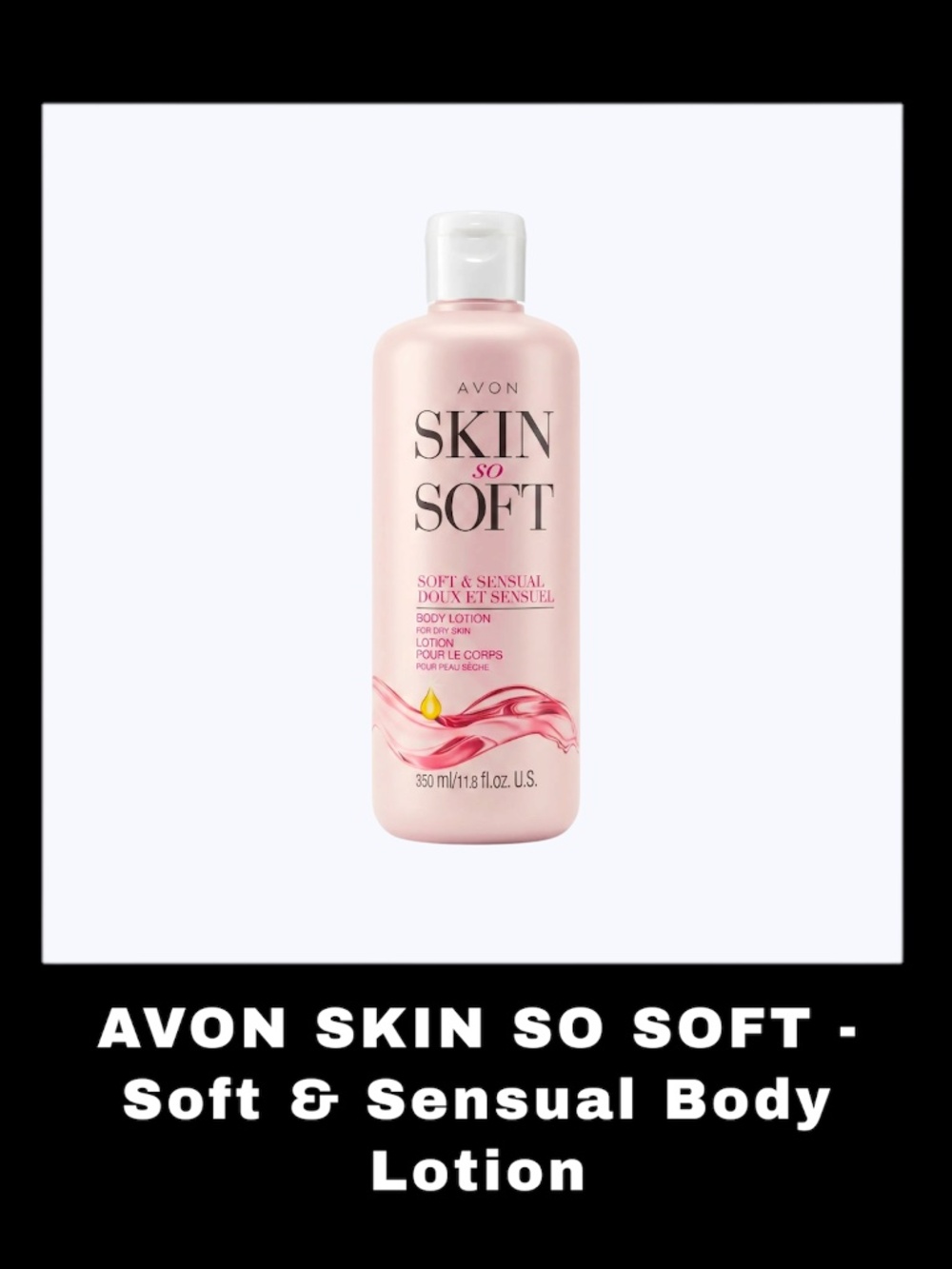 AVON SKIN SO SOFT - Soft & Sensual 11.8 Fluid Ounces Body Lotion